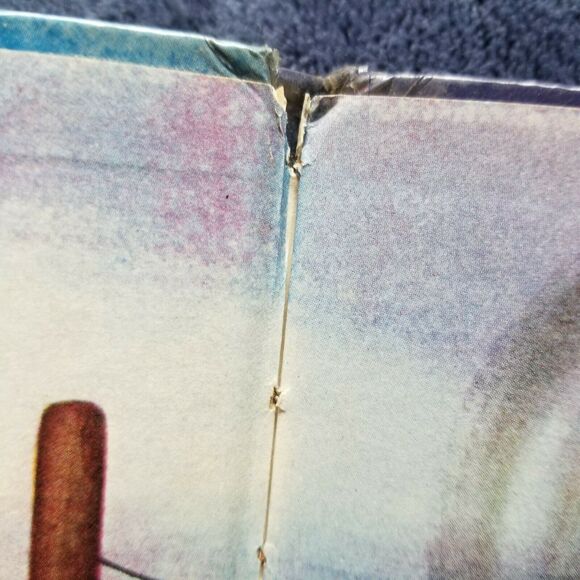 Jolly Jumping Man Jean Berg Wonder Book 1950 1st Edition Hard Cover Si Frankel - Picture 8 of 10